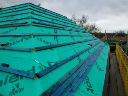 Building work at Bicton Road, Abbey Meads