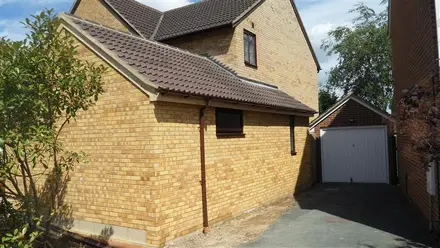 Building work at Grindal Drive, Grange Park