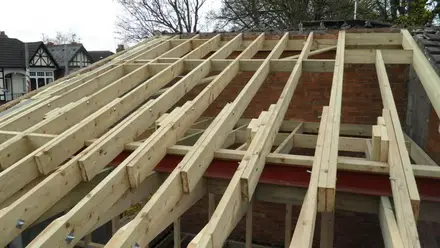Building work at Springfield Road, Swindon