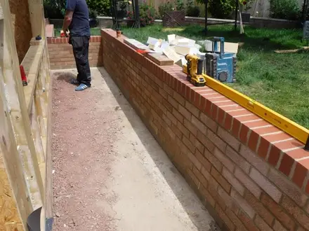 Building work at Willowbrook, Purton